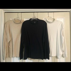 Mock Turtle Neck Trio
